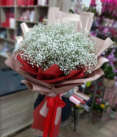 Букет цветов из: Гипсофила в Приморье