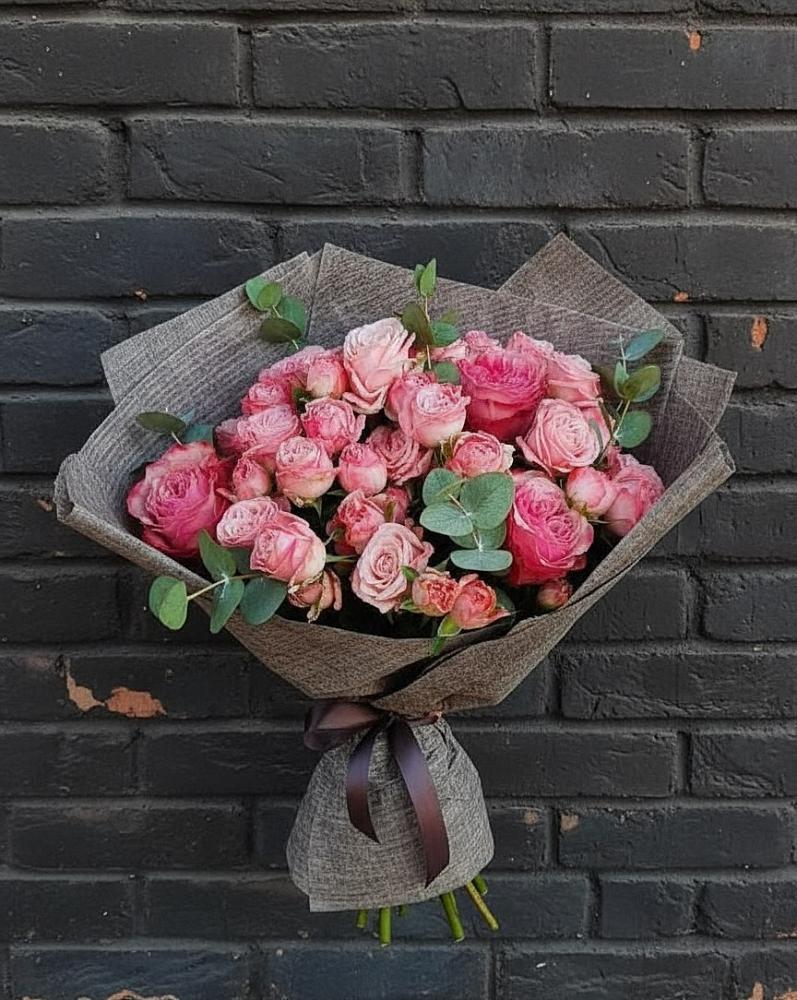 Букет цветов из: Розы в Приморье