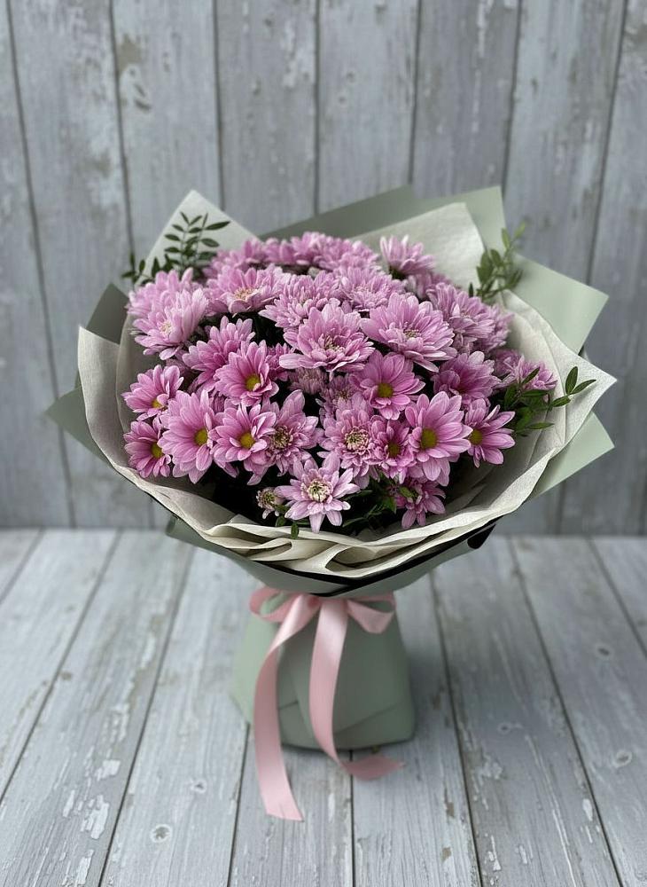 Букет цветов из: Хризантемы в Приморье