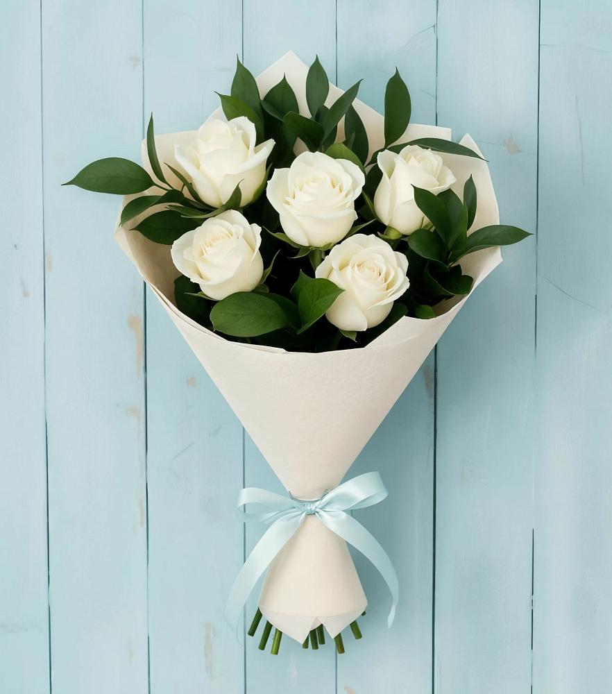 Букет цветов из: Розы в Приморье