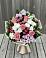 Букет цветов из: Альстромерии, Гвоздики, Розы и Хризантемы в Приморье