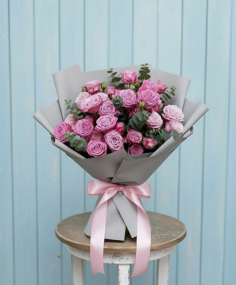 Букет цветов из: Розы в Приморье