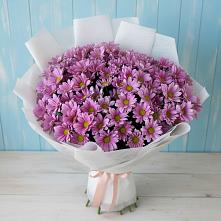 Букет цветов из:  Хризантемы в Приморье