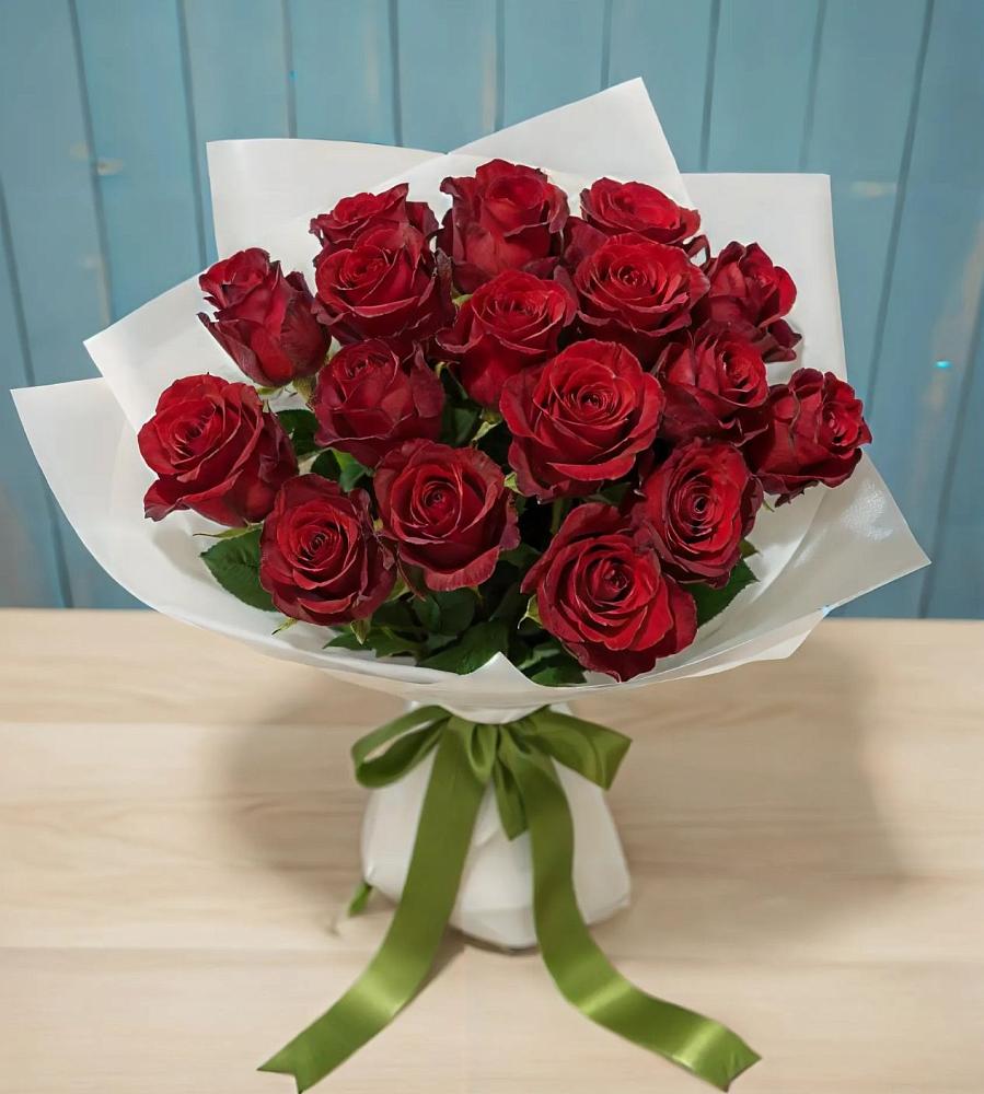 Букет Красные розы в Приморье