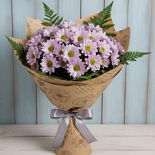 Букет цветов из:  Хризантемы #REPLACE_PRED# Приморье