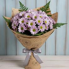 Букет цветов из:  Хризантемы в Приморье