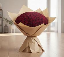Букет 101 Красная роза в Приморье