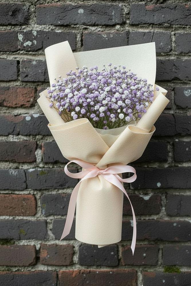 Букет цветов из: Гипсофила в Приморье