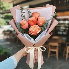 Букет цветов из:  Розы #REPLACE_PRED# Приморье