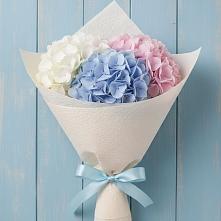 Букет цветов из:  Гортензия в Приморье