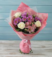 Букет цветов из:  Герберы в Приморье