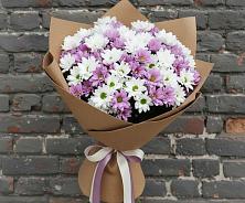 Букет цветов из:  Хризантемы в Приморье