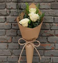 Букет цветов из:  Розы в Приморье