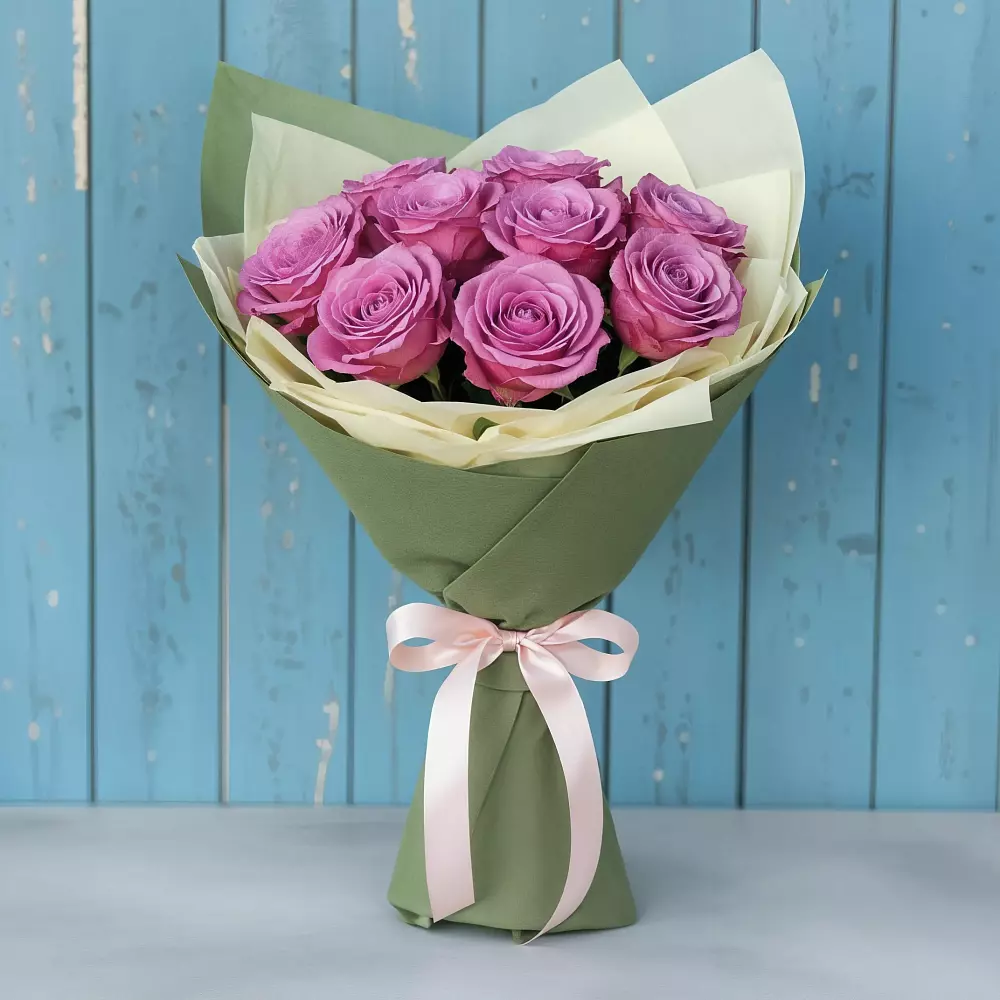 Букет Розы Фёрст Леди в Приморье