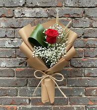 Букет цветов из:  Розы в Приморье