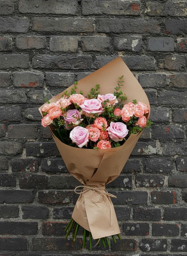 Букет цветов из: Розы в Приморье