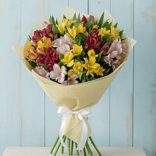 Букет цветов из:  Альстромерии в Приморье