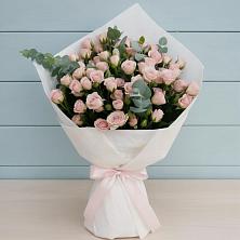 Букет цветов из:  Розы в Приморье