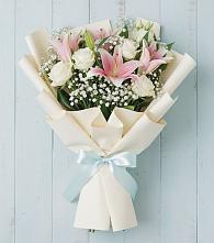 Букет цветов из:  Лилии в Приморье
