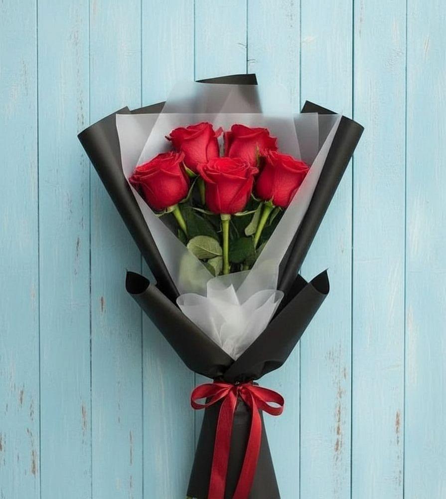 Букет цветов из: Розы в Приморье