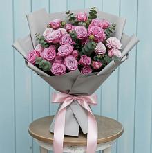Букет цветов из:  Розы #REPLACE_PRED# Приморье